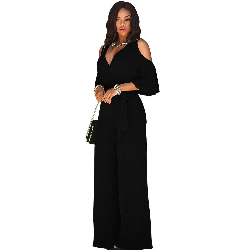 Wide-Leg Trousers with Belt
