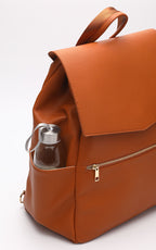 Mochila Muda-Fraldas PU