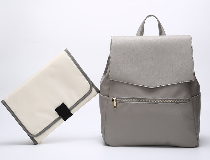 Mochila Muda-Fraldas PU
