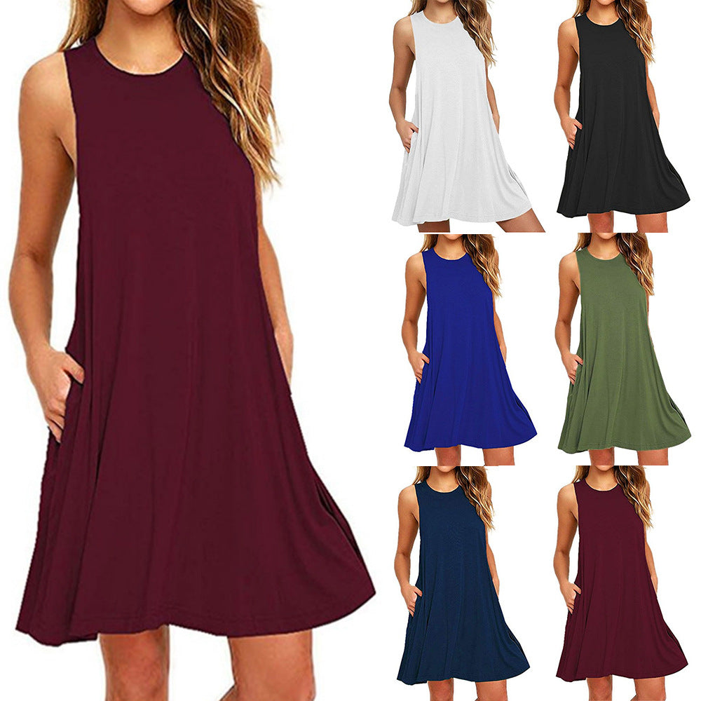 Vestido com Sem Mangas - Veron&Co