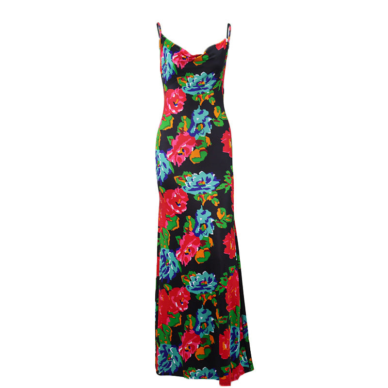 Vestido com Decote Halter - Veron&Co