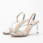 Rhinestone Stiletto Sandals