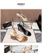 Rhinestone Stiletto Sandals