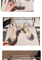 Rhinestone Stiletto Sandals