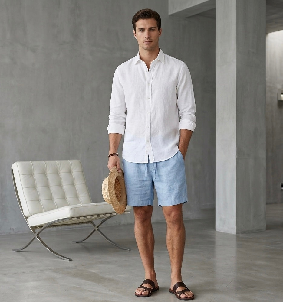 Camisa em Algodão Veron&Co, vista frontal