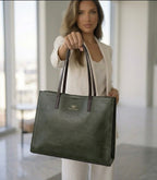 Mala Tote em Pele Veron&Co, vista frontal
