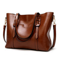 Tote em Pele Encerada Vintage