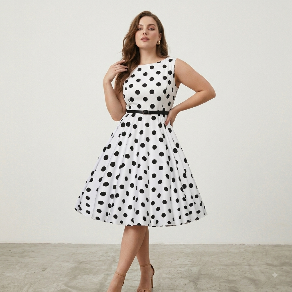 Vestido Avenue Montaigne Veron&Co, vista frontal