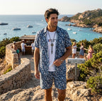 Floral Hawaiian Set (Shirt + Shorts)