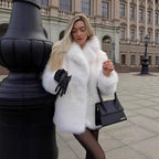 Eco Faux Fur Coat