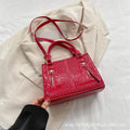 Mala Tote Textura Crocodilo