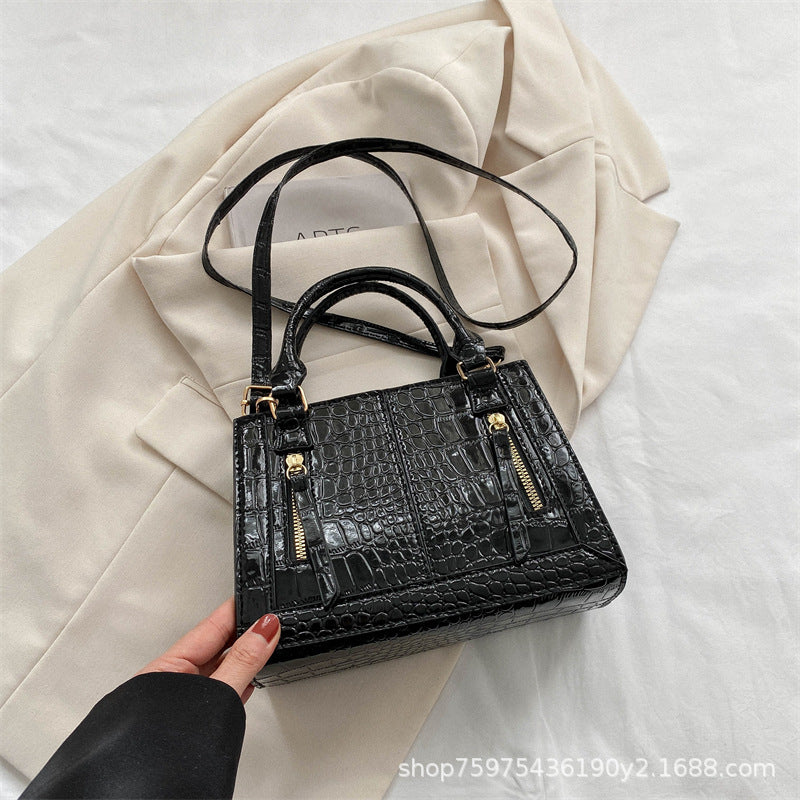 Mala Tote Textura Crocodilo