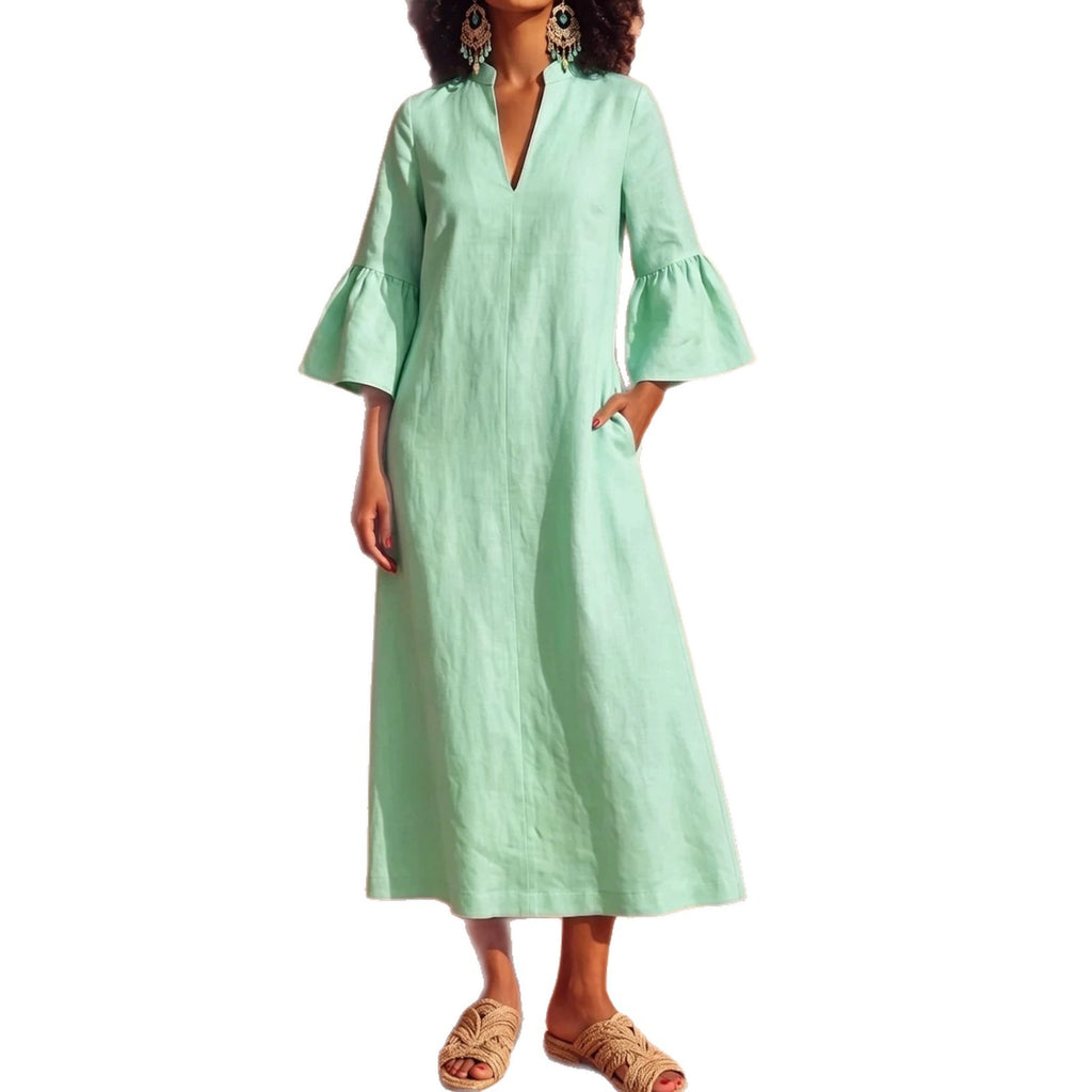 Vestido com Folhos - Veron&Co