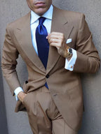 Blazer Casual Xadrez Estampado