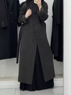 Long Turtleneck Overcoat