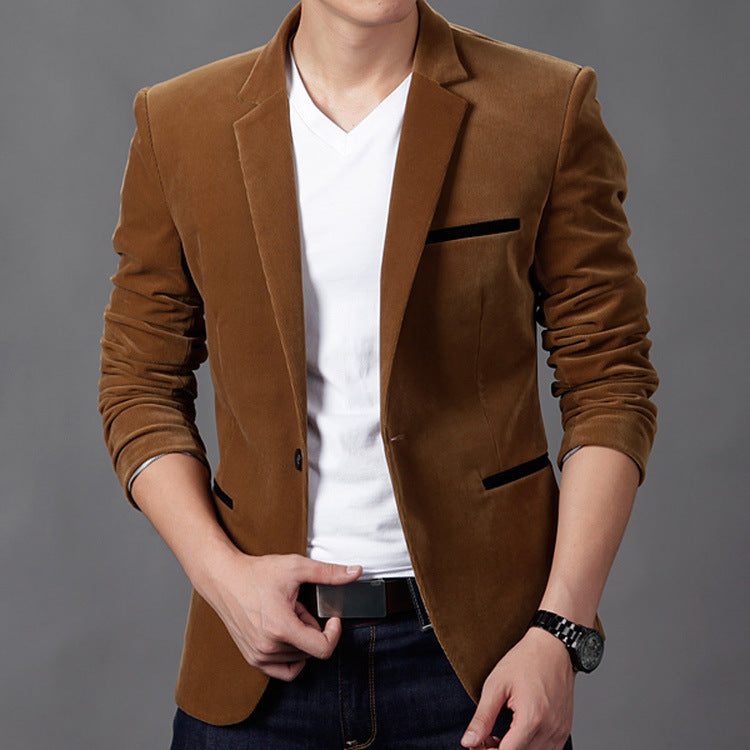 Blazer em Bombazine Slim