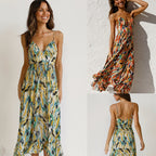 Vestido com Estampado e Folhos - Veron&Co