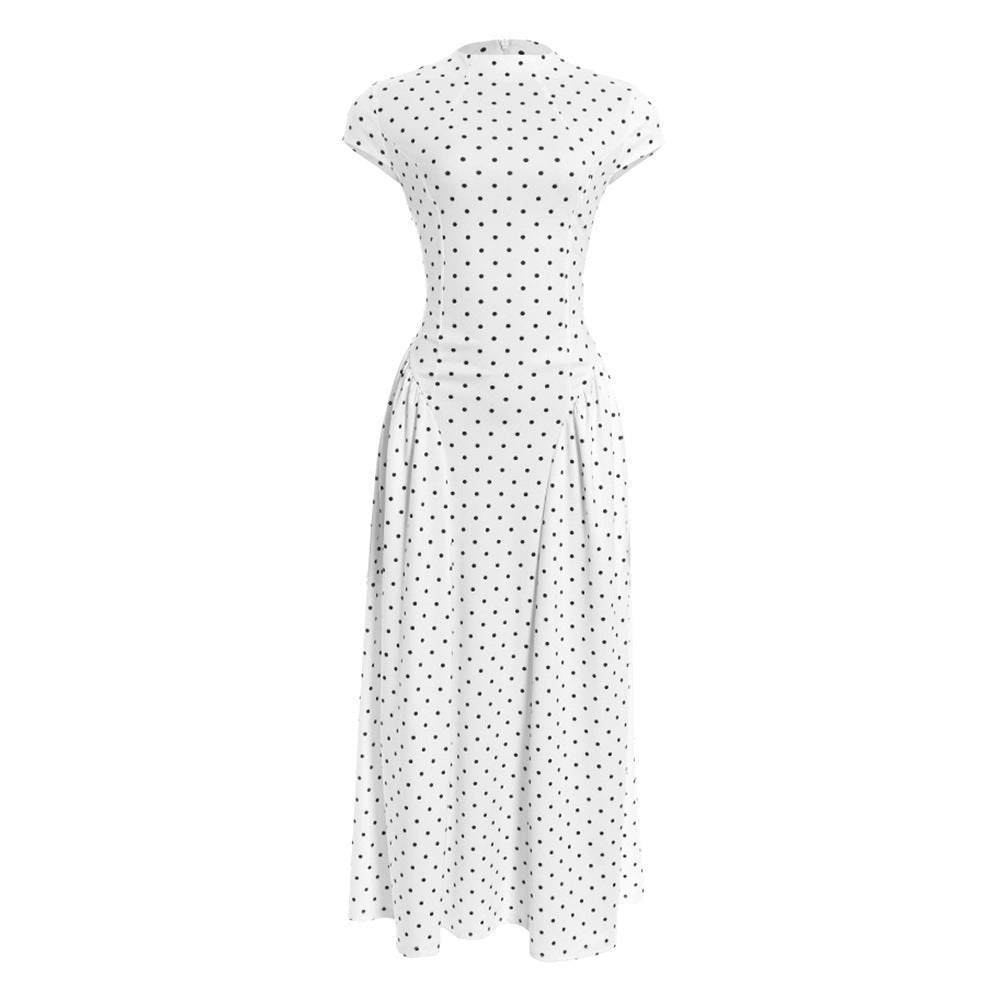 Vestido com Inspiração Cheongsam e Corte Justo - Veron&Co
