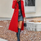 Double-Breasted Wool Coat