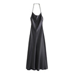 Vestido em Cetim com Costas Nuas - Veron&Co