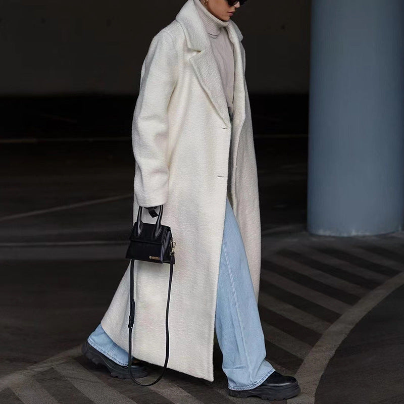Teddy Coat with Lapels