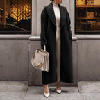 Teddy Coat with Lapels