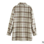 Camisa Acolchoada Xadrez Felpada
