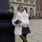 Eco Faux Fur Coat