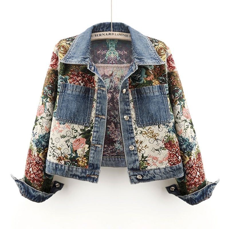 Chaqueta Vaquera Patchwork