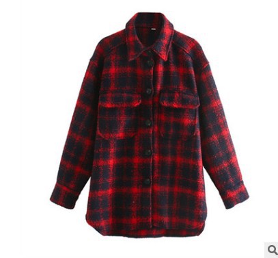 Camisa Acolchoada Xadrez Felpada