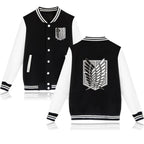 Embroidered Varsity Jacket — Men