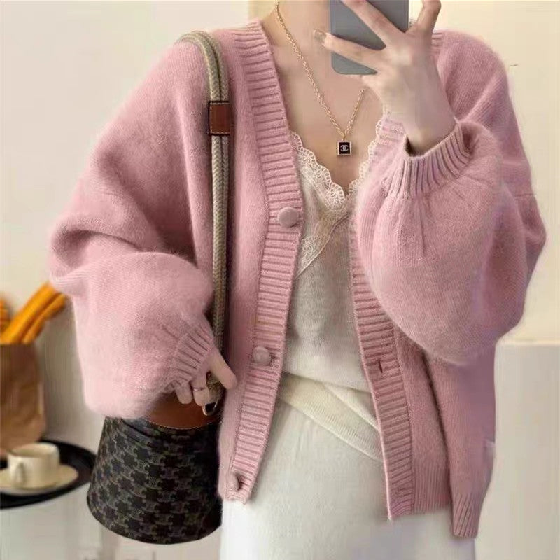 Cashmere V-Neck Coat