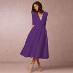 Vestido com Corte Evasê - Veron&Co