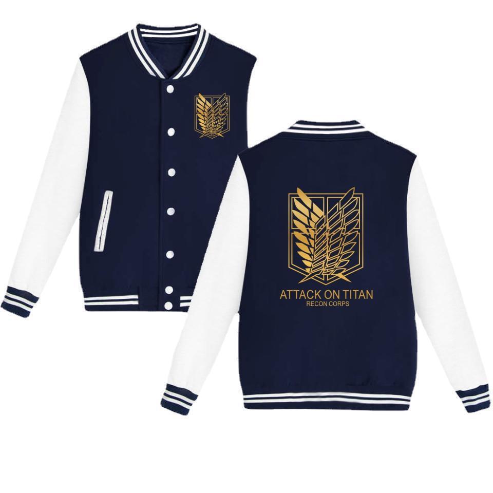 Casaco Varsity Bordado — Homem