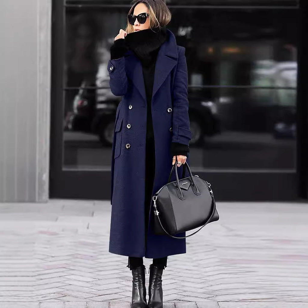 Casaco em Lã Casual Outono/Inverno