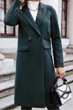 Long Coat with Classic Collar