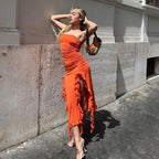 Vestido em Renda com Um Só Ombro - Veron&Co