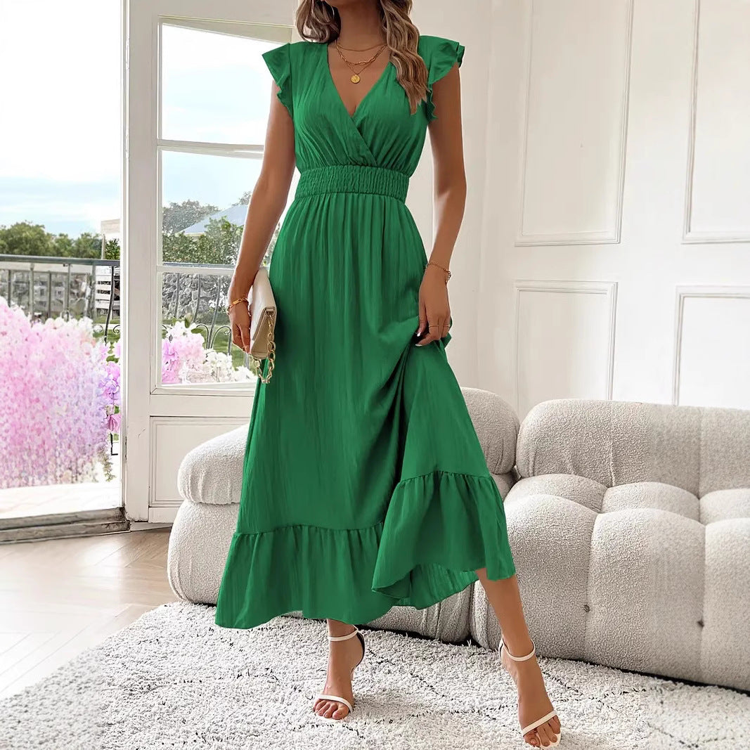 Vestido com Manga Curta - Veron&Co