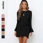 Vestido com Manga Comprida - Veron&Co