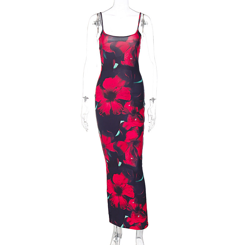 Vestido com Decote em U - Veron&Co
