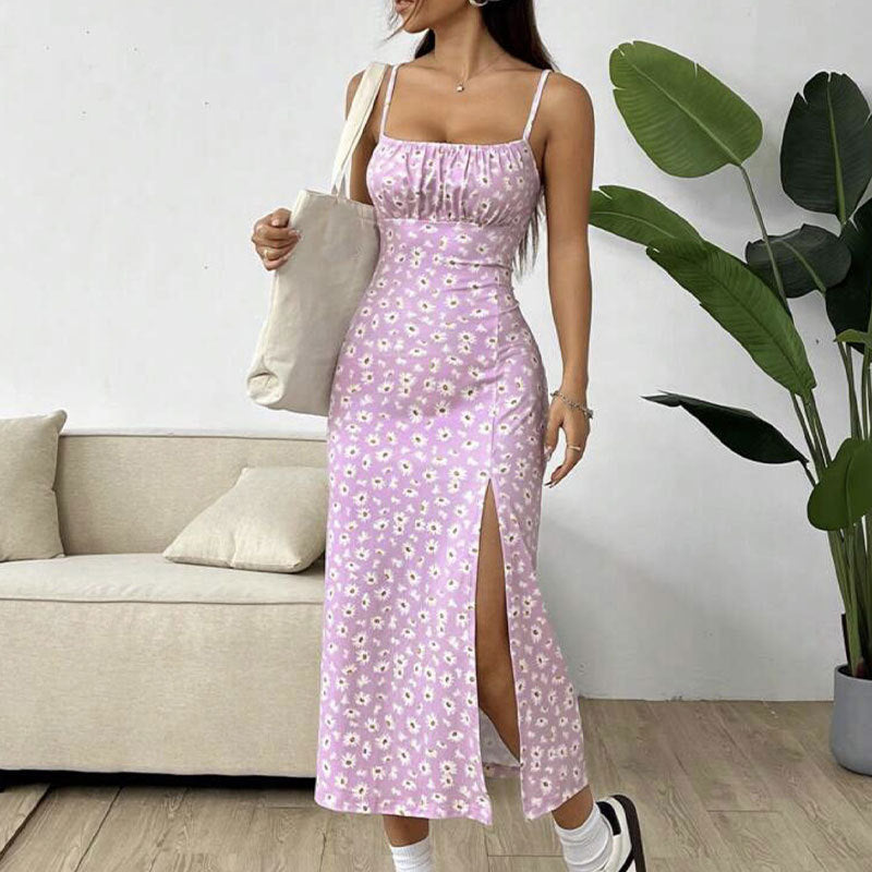 Vestido Midi com Abertura Lateral e Corte Justo - Veron&Co