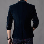 Blazer em Bombazine Slim