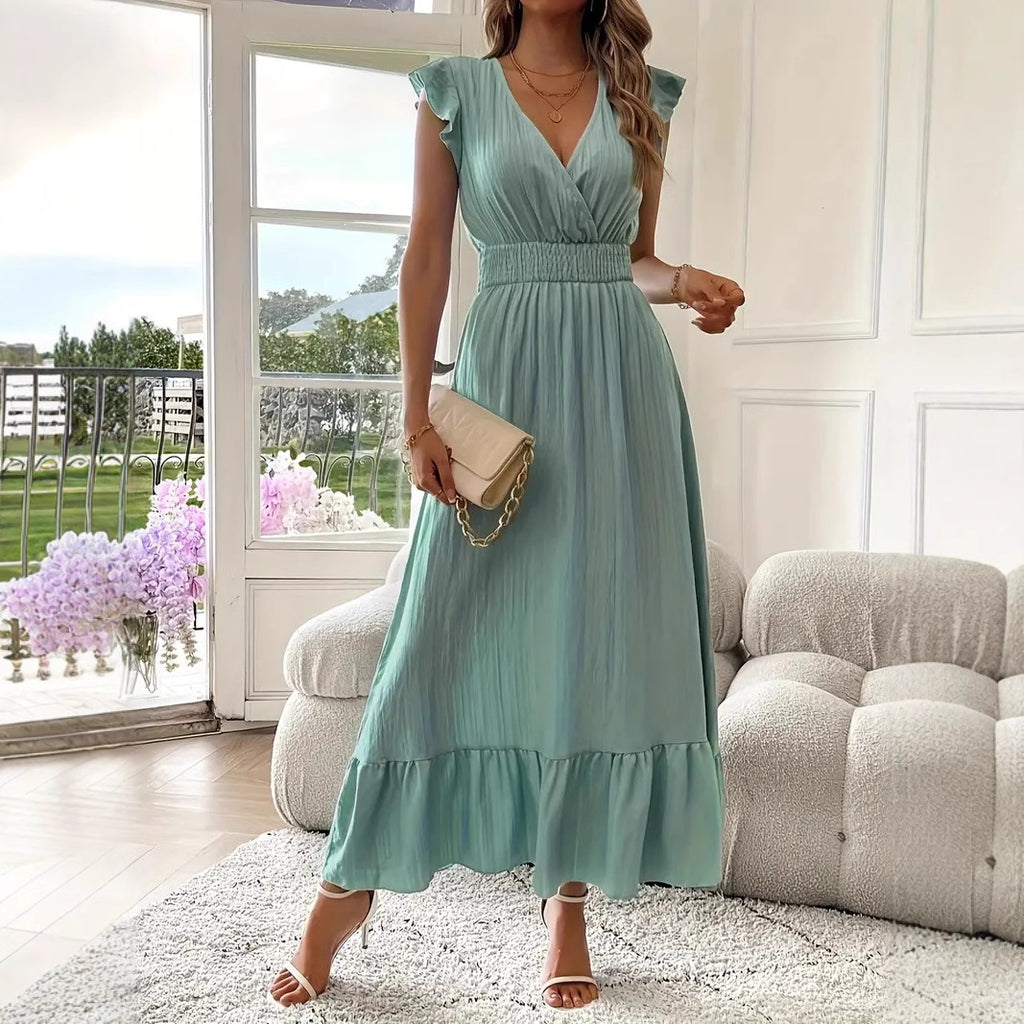Vestido com Manga Curta - Veron&Co