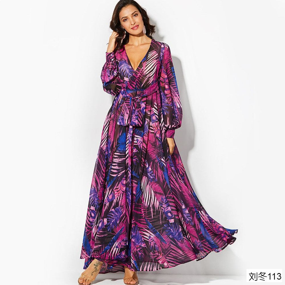 Vestido com Estampado - Veron&Co