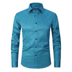 Camisa Slim Formal Anti-ruga Veron&Co, vista frontal