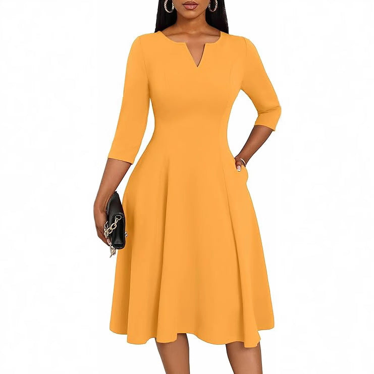Vestido Midi de Cerimónia - Veron&Co