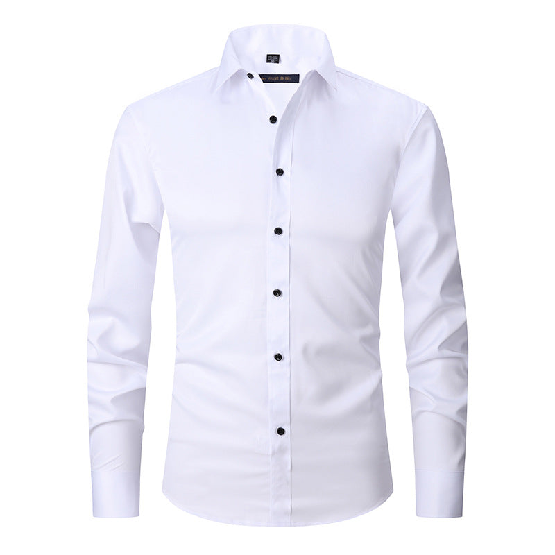 Camisa Slim Formal Anti-ruga Veron&Co, ângulo alternativo