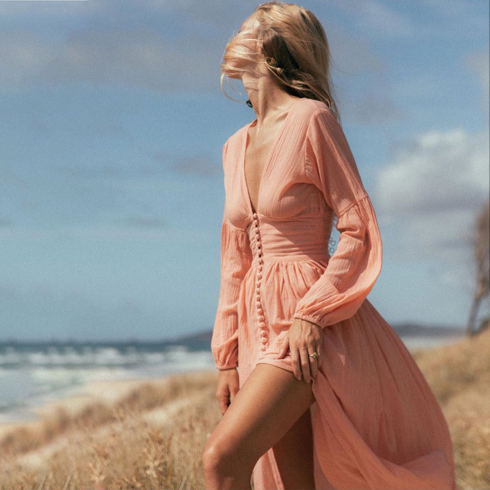 Vestido com Inspiração Vintage e Marcação de Cintura - Veron&Co