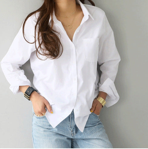 Camisa Slim em Algodão de Gola Clássica Veron&Co, detalhe da gola