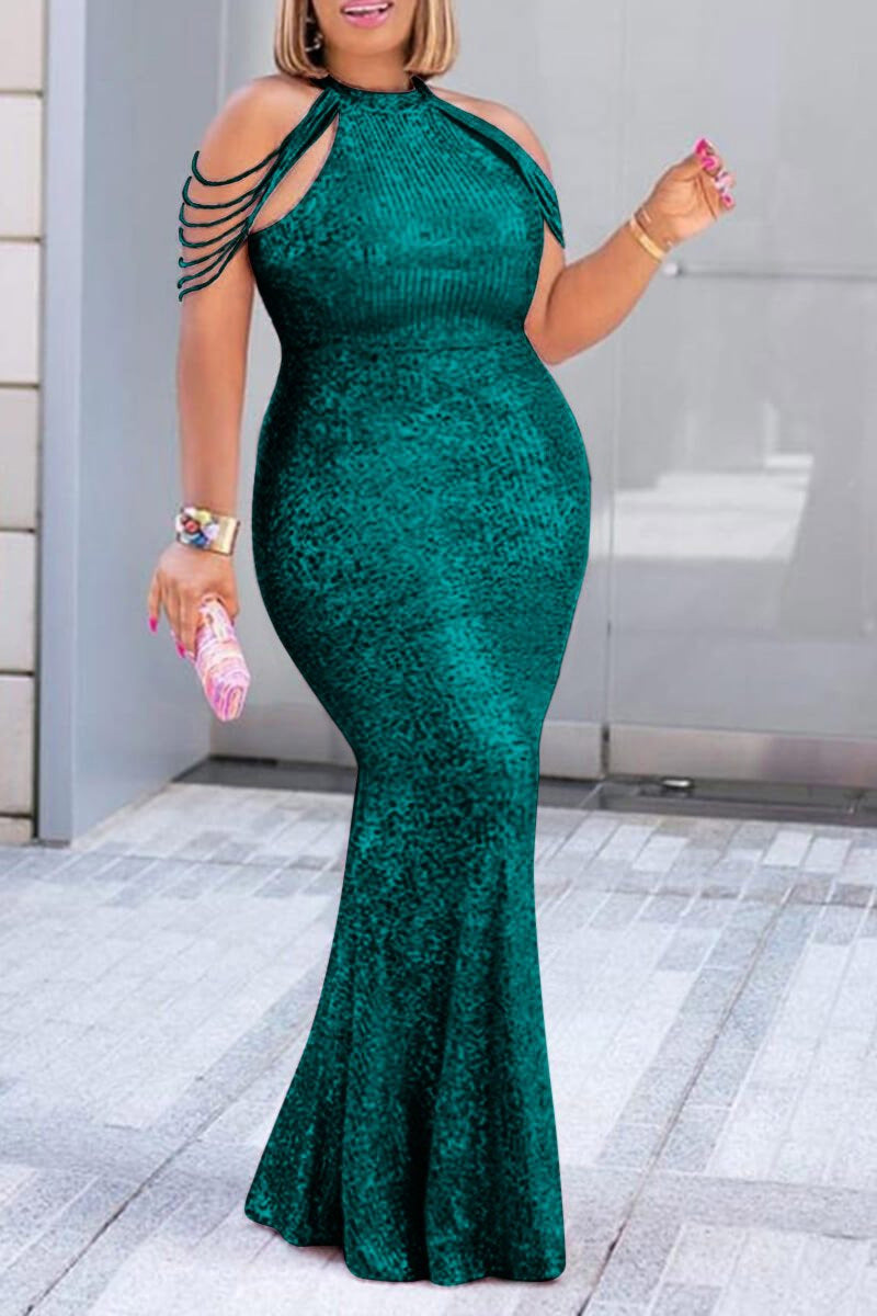 Vestido com Aplicações Metalizadas - Veron&Co